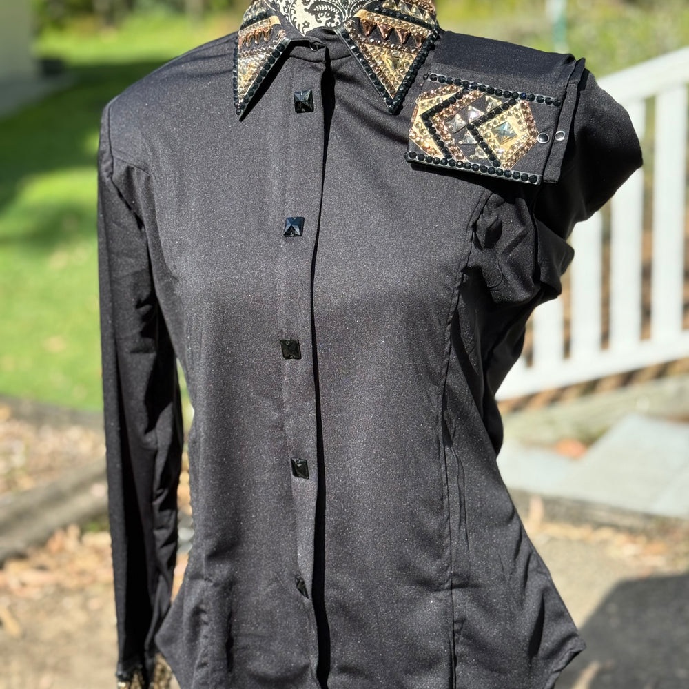 Bling Show Shirt - Black