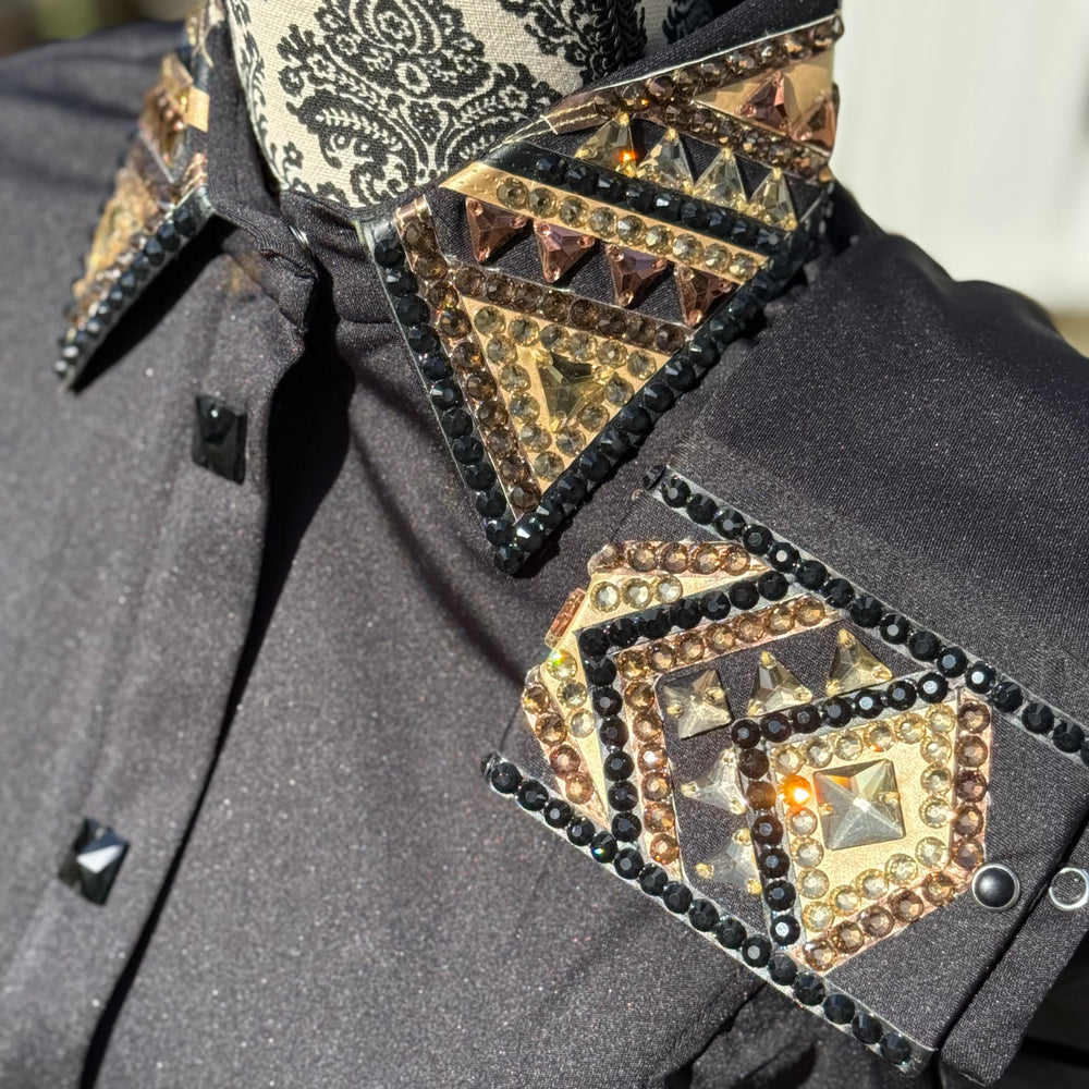 Bling Show Shirt - Black