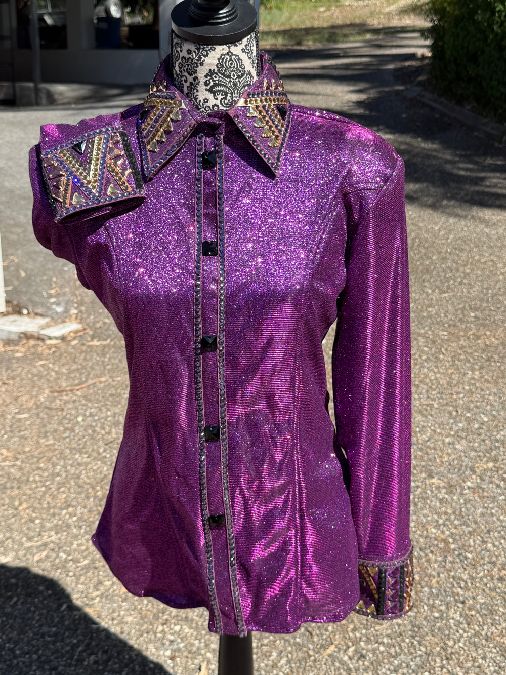 Bling Show Shirt - Ultra Bling Magenta