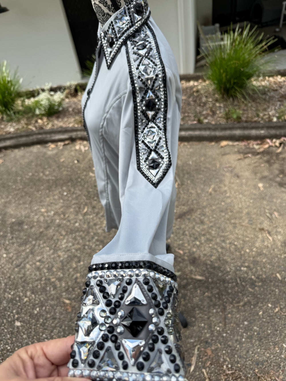 Bling Show Shirt - Silver