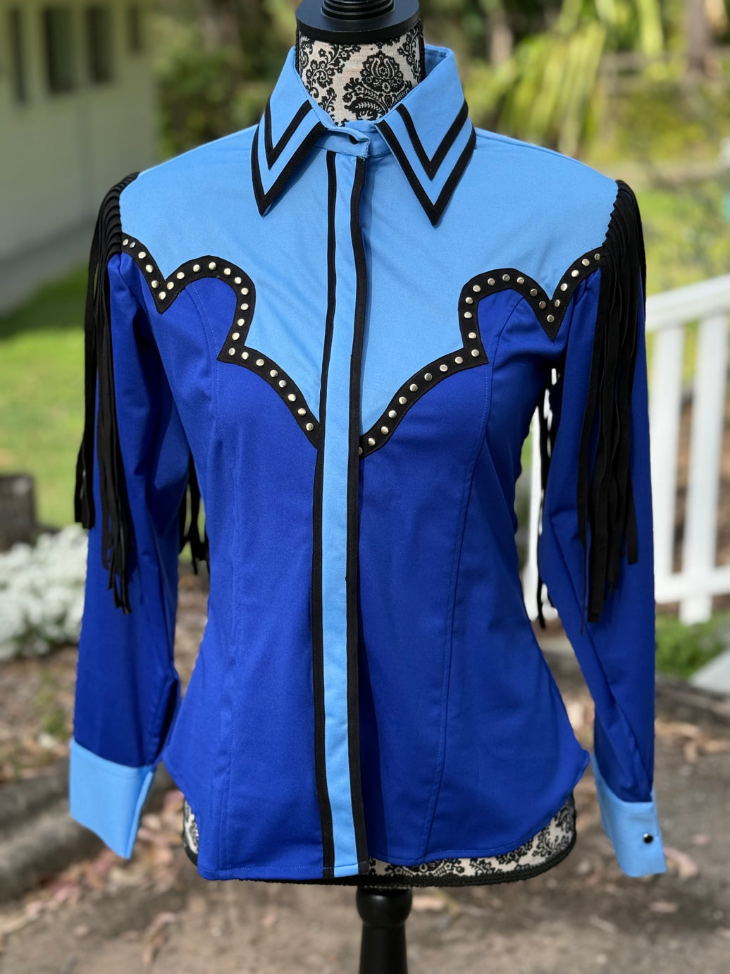 Ranch Show Shirt - Two Tone Tassel