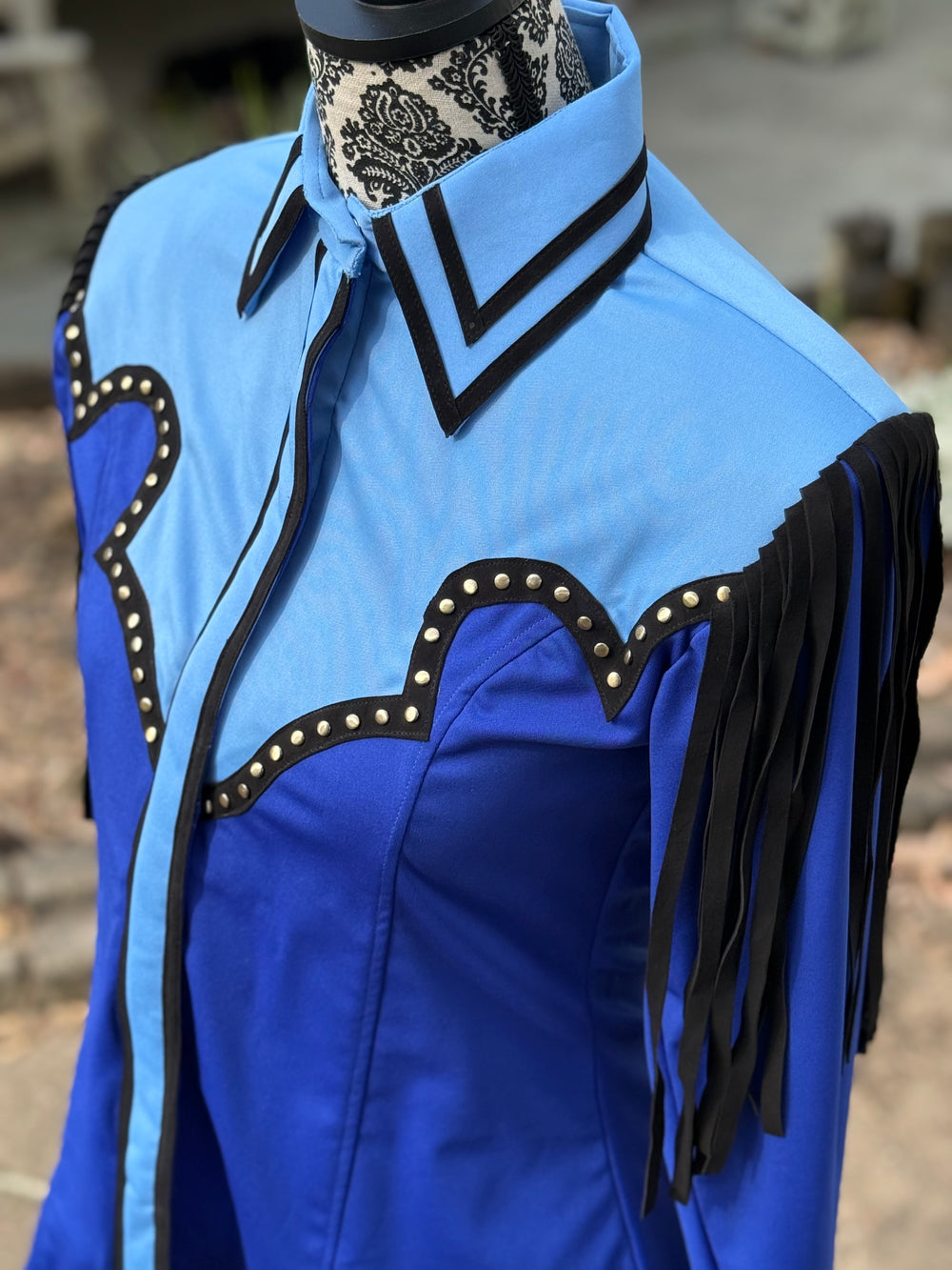 Ranch Show Shirt - Two Tone Tassel