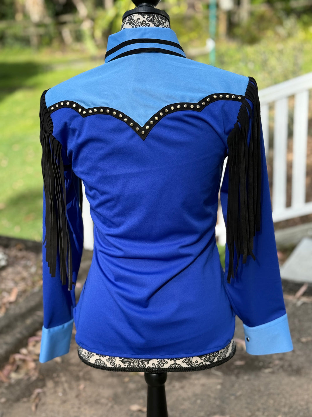 image Ranch Show Shirt - Two Tone Tassel