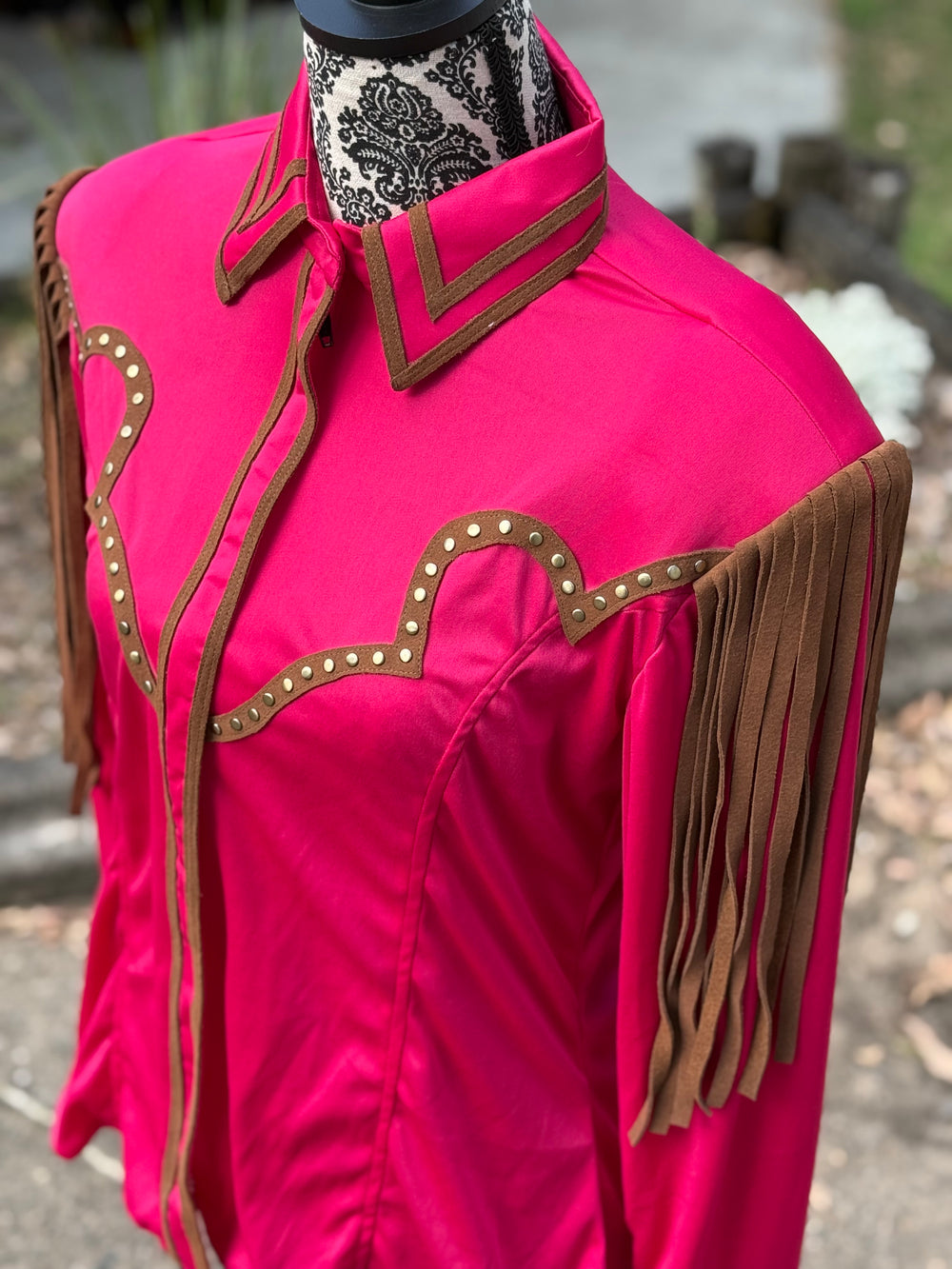 Ranch Show Shirt - Hot Pink