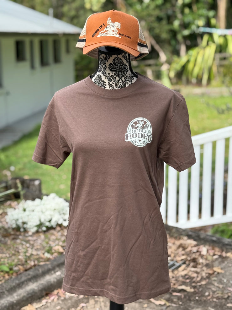RR Tee - Walnut