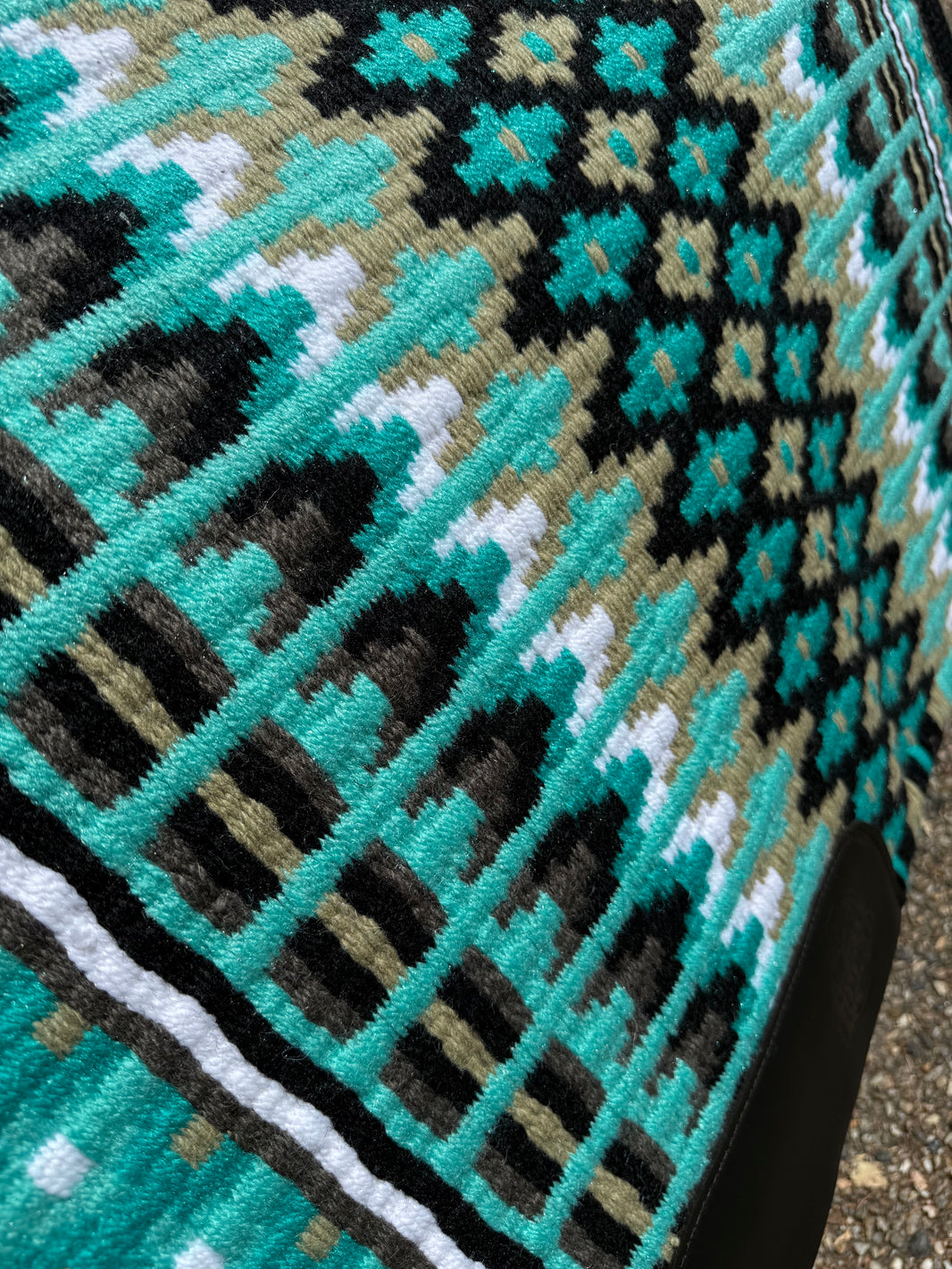 image Show Pad - Light Turquoise Beige