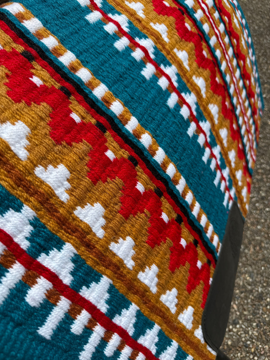 image Show Pad - Red Turquoise