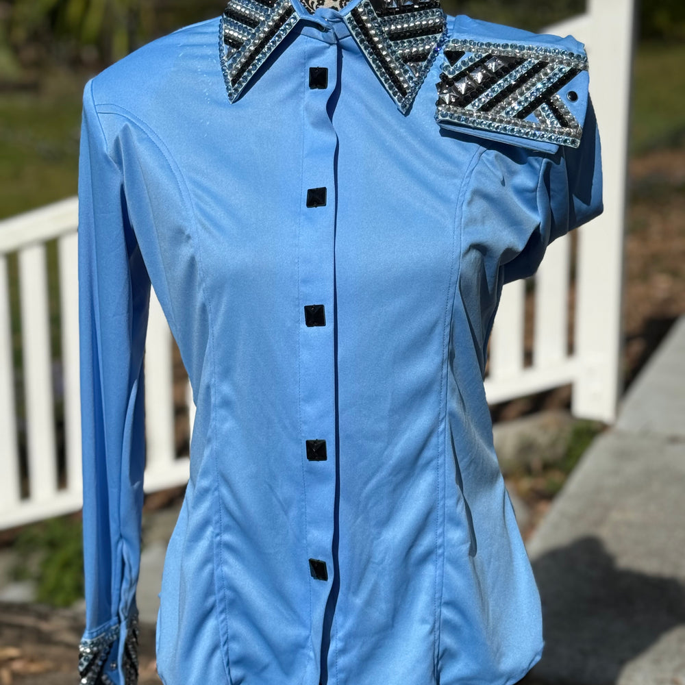Bling Show Shirt - Powder Blue CC