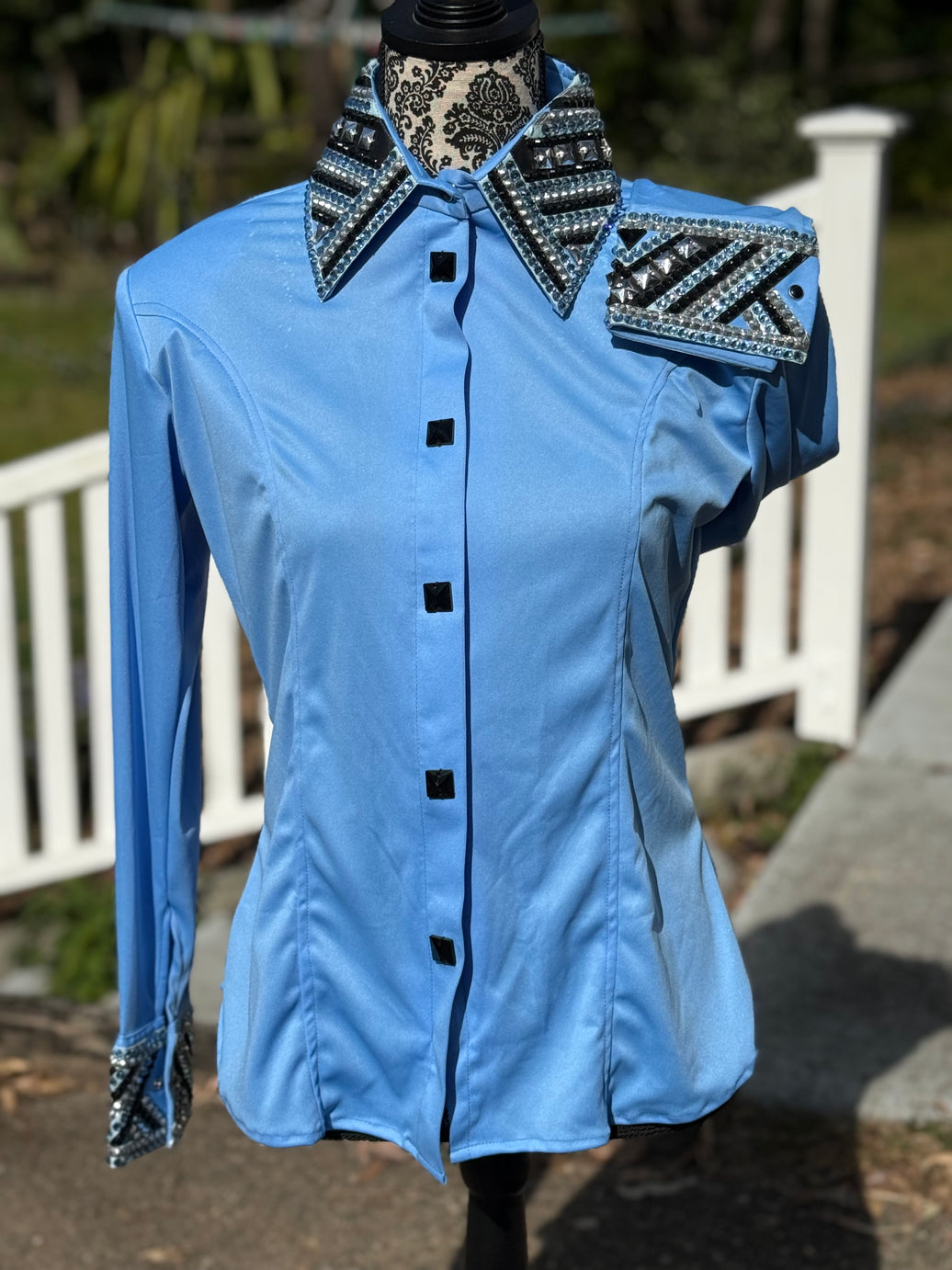 Bling Show Shirt - Powder Blue CC