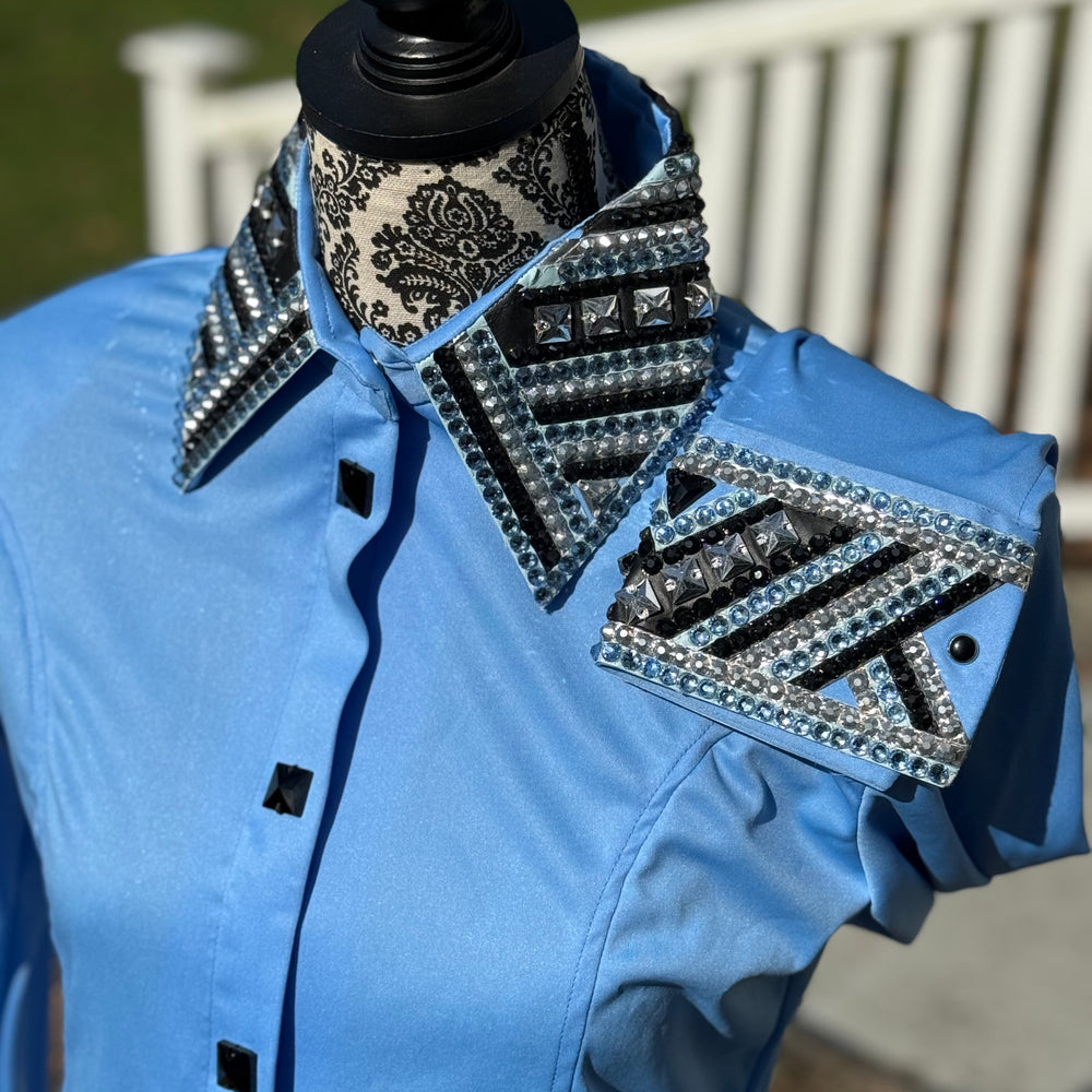 Bling Show Shirt - Powder Blue CC