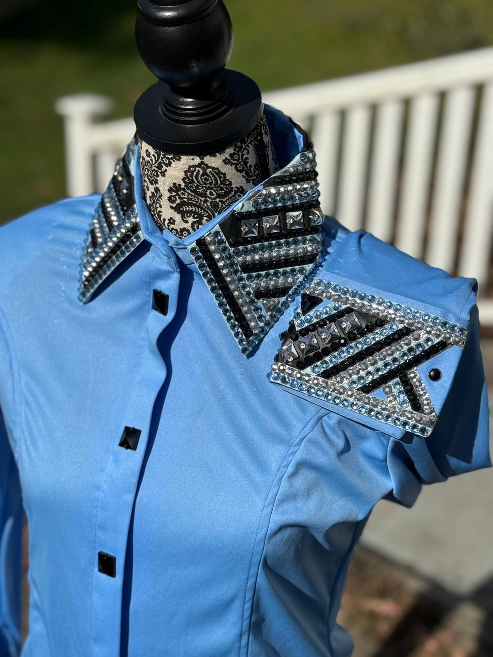 Bling Show Shirt - Powder Blue CC