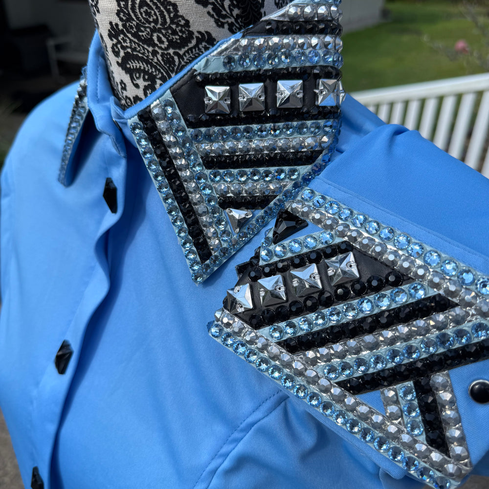 Bling Show Shirt - Powder Blue CC