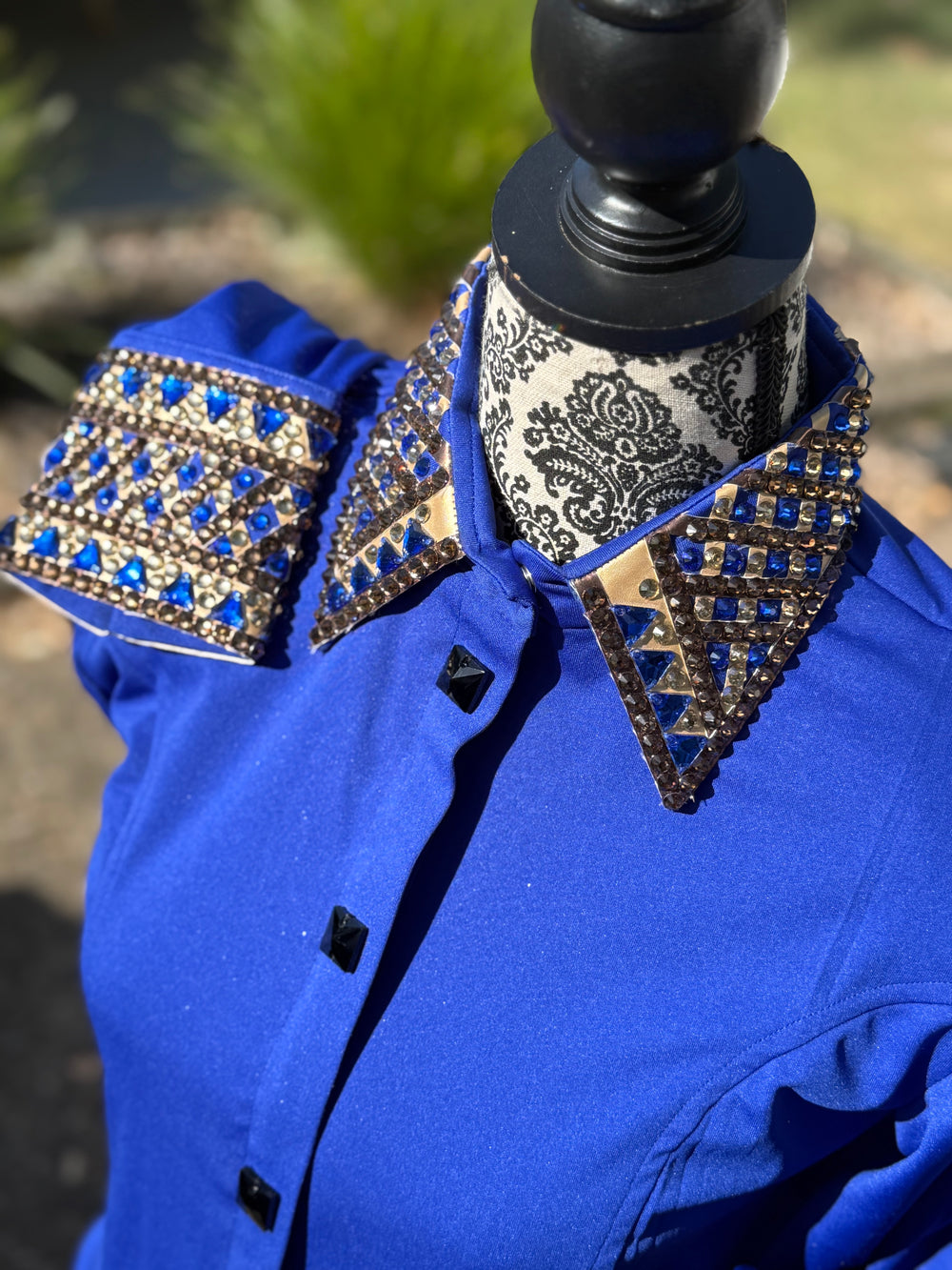 Bling Show Shirt - Royal Blue