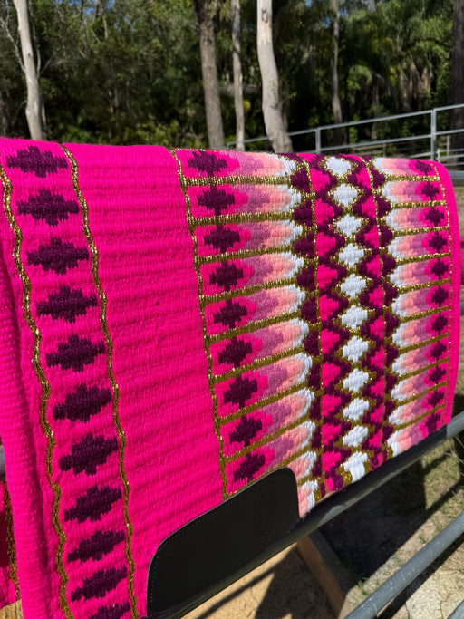 Show Pad - Show Stopper Bling Hot Pink Gold