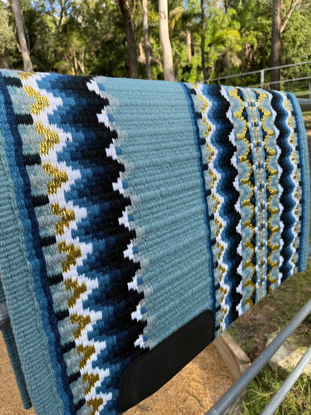 image Show Pad - Bling Regal Blues Gold