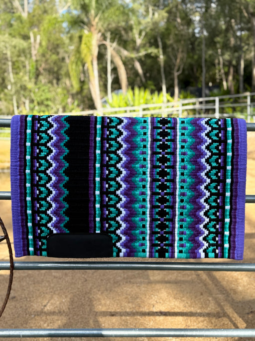 Show Pad - Purple Turquoise Black
