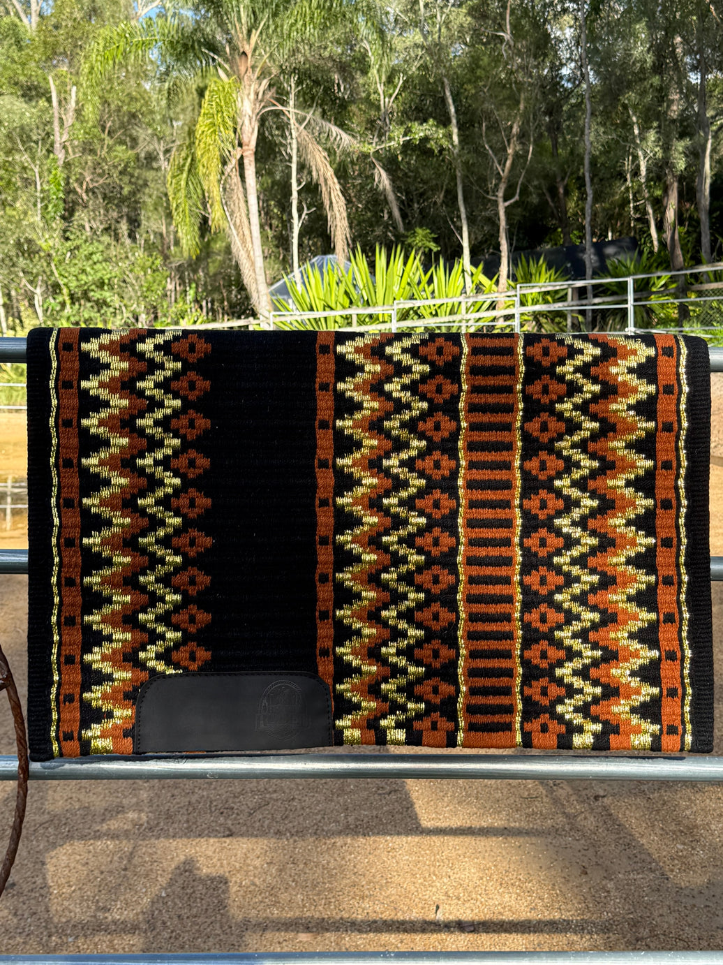 Show Pad - Bling Rust Gold