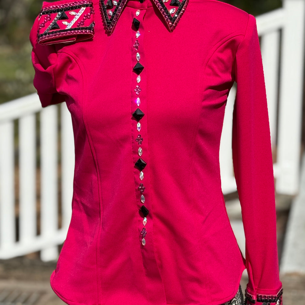 Bling Show Shirt - Hot Pink