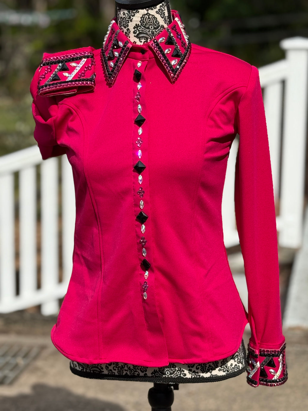 Bling Show Shirt - Hot Pink