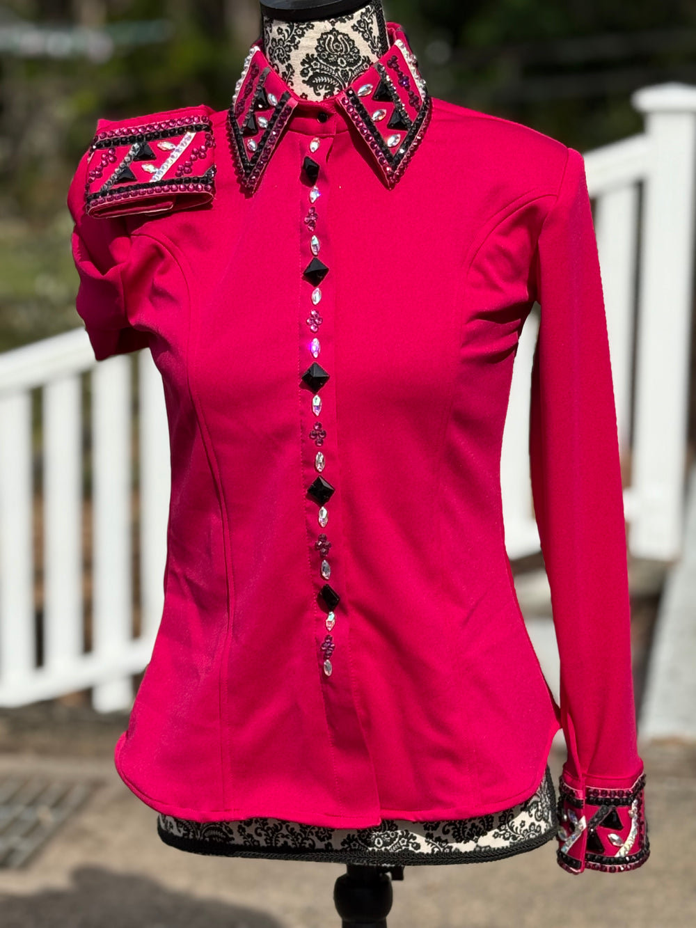 Bling Show Shirt - Hot Pink