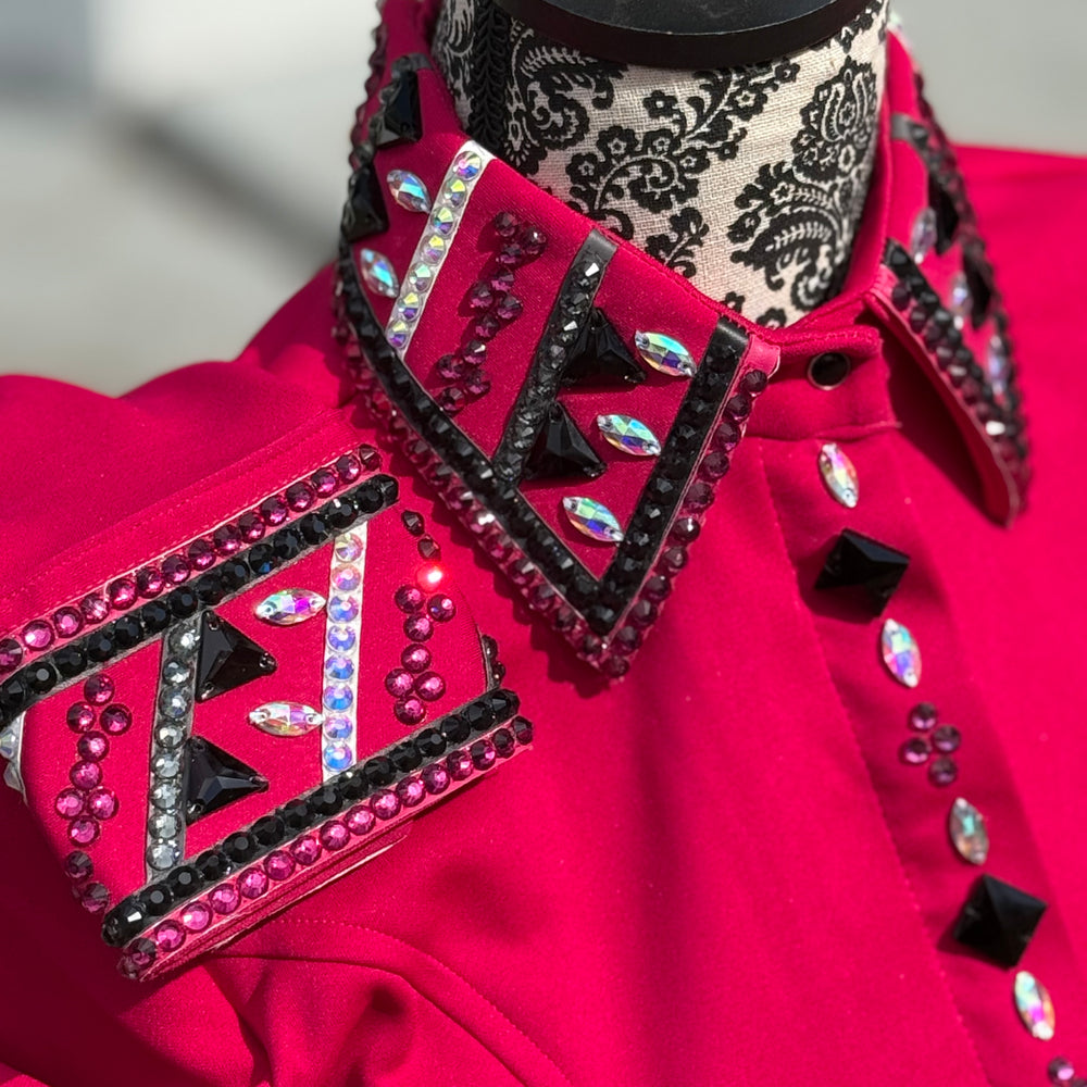 Bling Show Shirt - Hot Pink