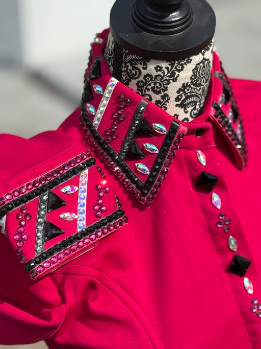 Bling Show Shirt - Hot Pink
