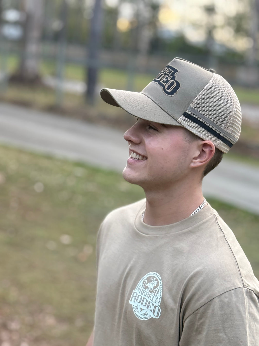 image RR Trucker Cap - Signature Light Khaki