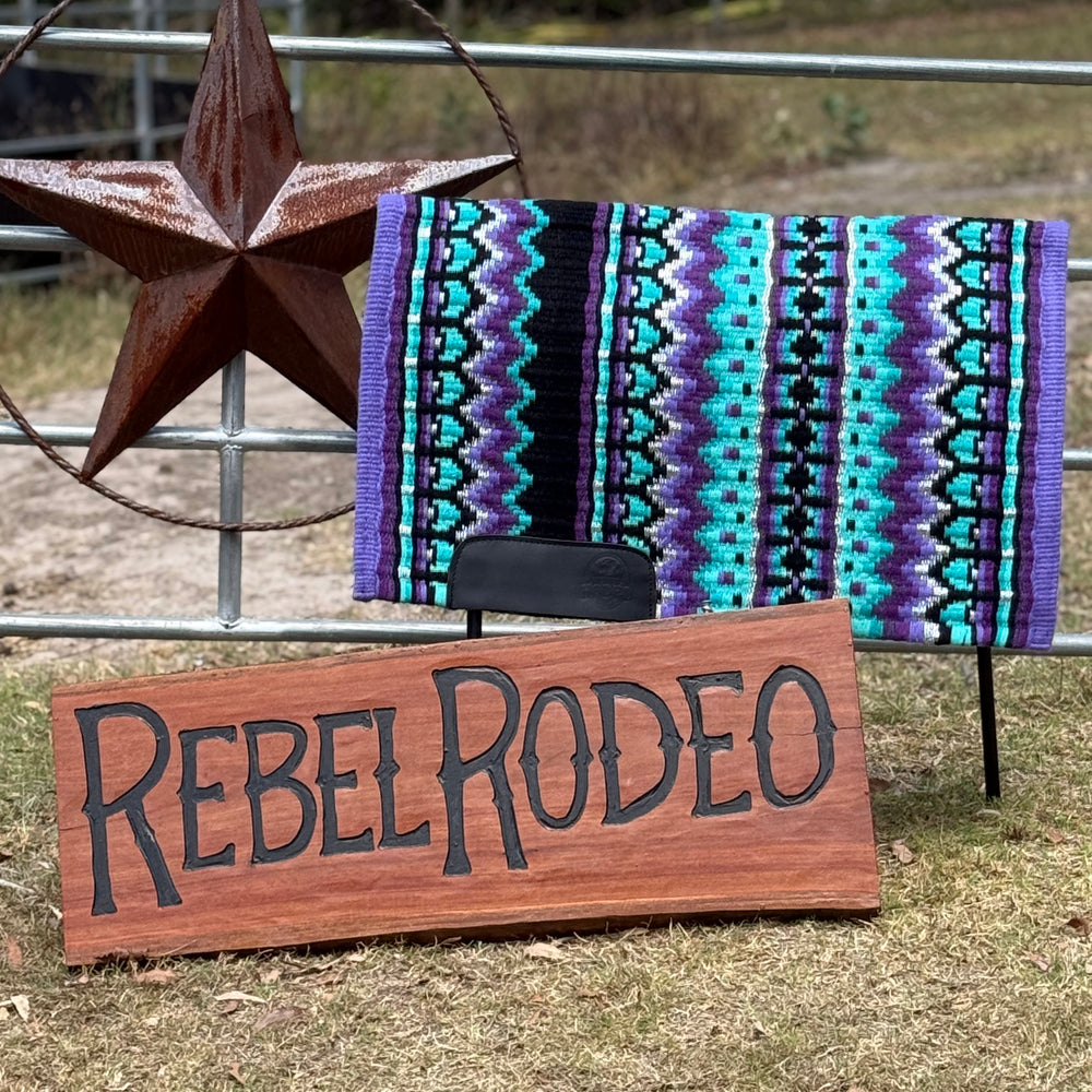 Show Stopping Purple & Turquoise - Show Pad