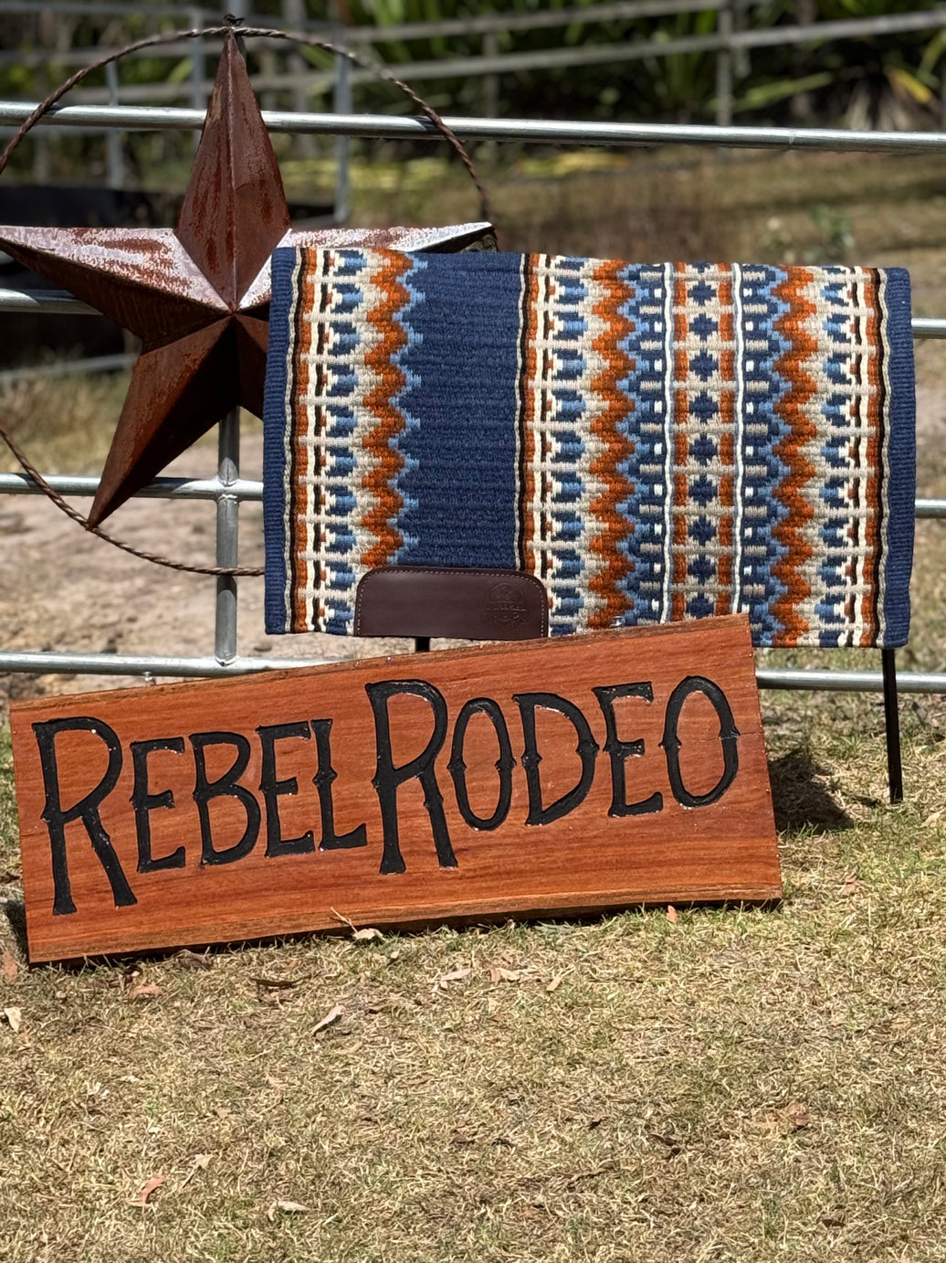 Blue Rust - Show Pad