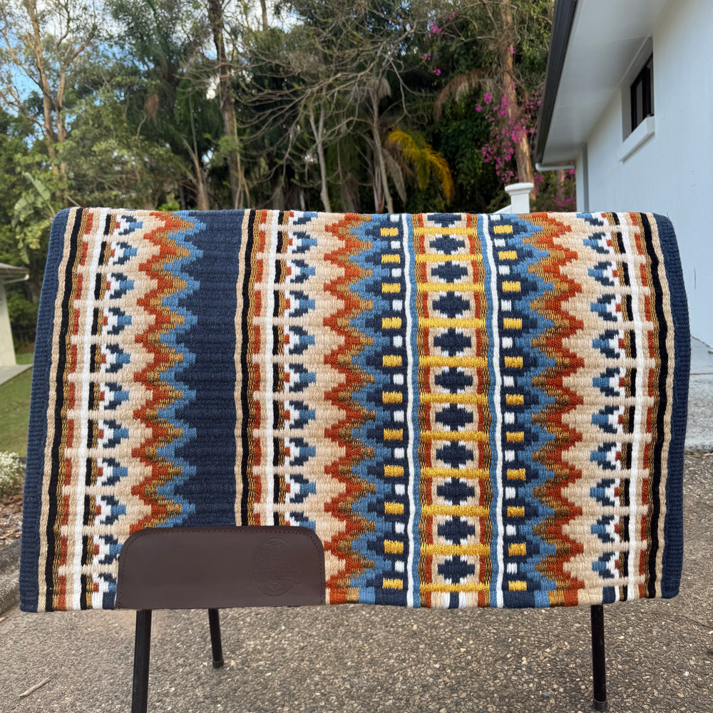 Blue Rust Metallic - Show Pad