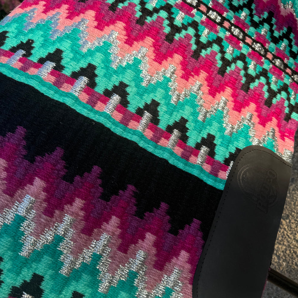 Turquoise Pink Metallic - Show Pad