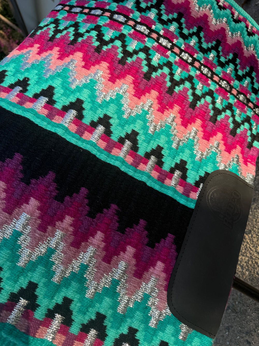 Turquoise Pink Metallic - Show Pad