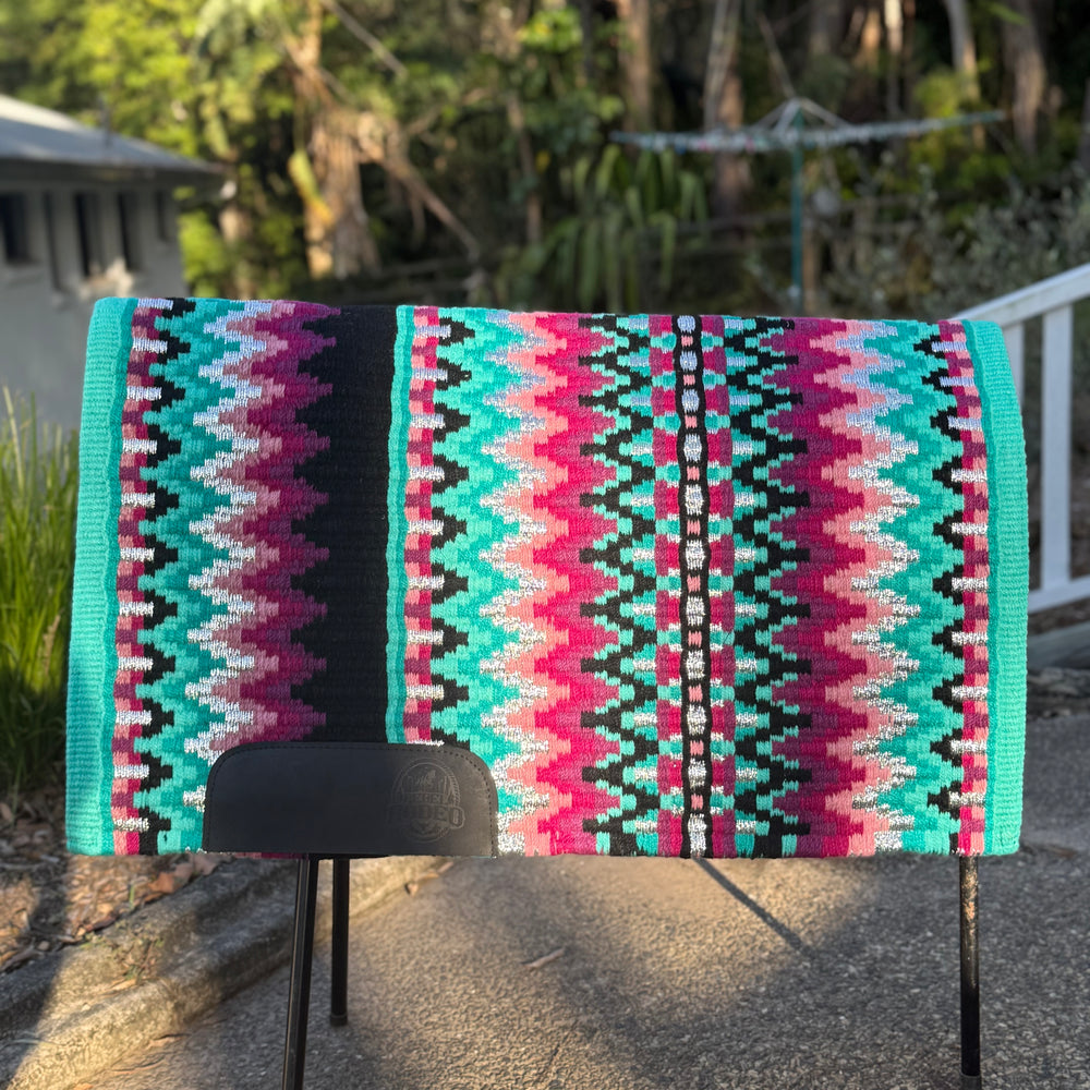 Turquoise Pink Metallic - Show Pad