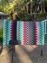 Turquoise Pink Metallic - Show Pad