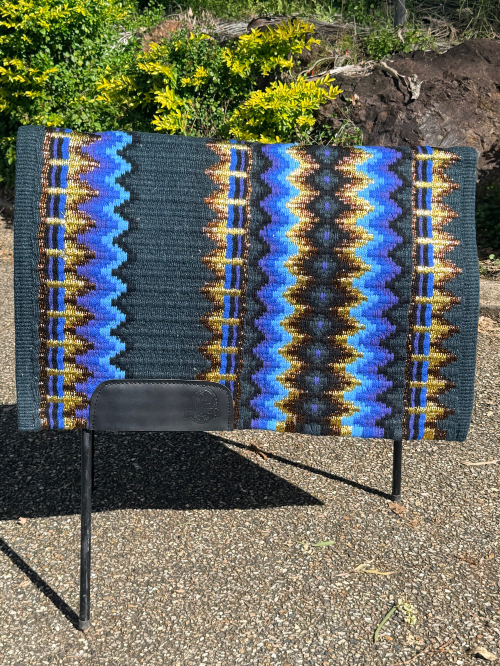 Show Pad - Bling Blues Gold Bronze
