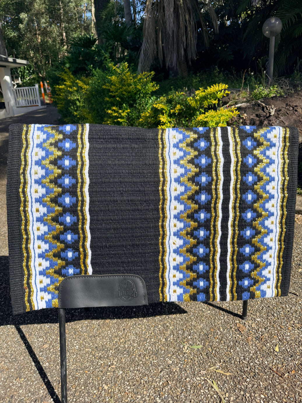Show Pad - Bling Periwinkle Black Gold