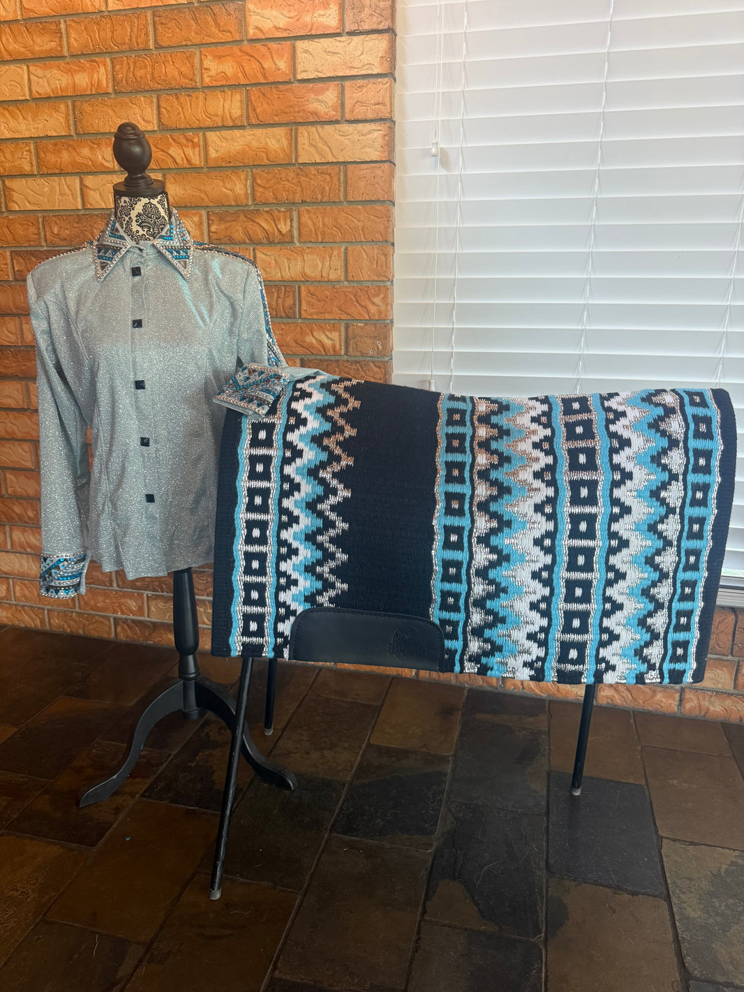 image Bling Show Shirt - Ultra Bling Ice Blue