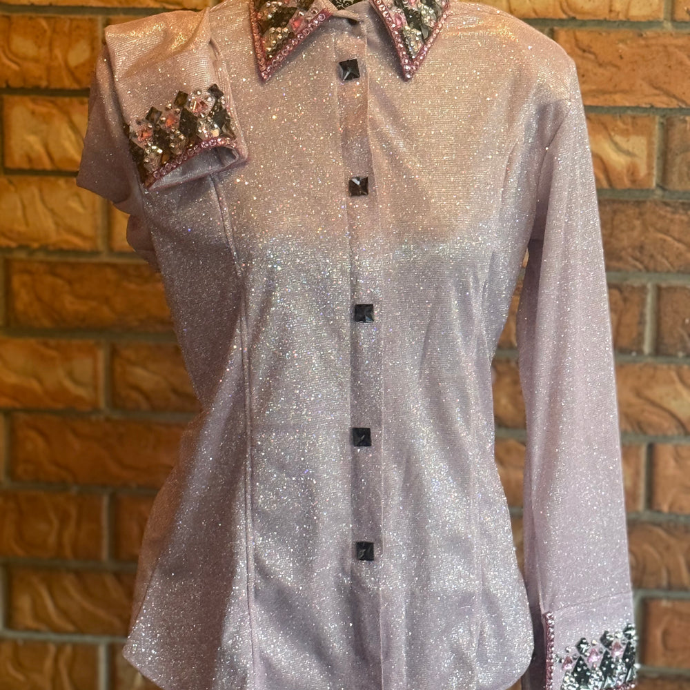 Bling Show Shirt - Ultra Bling Ice Pink