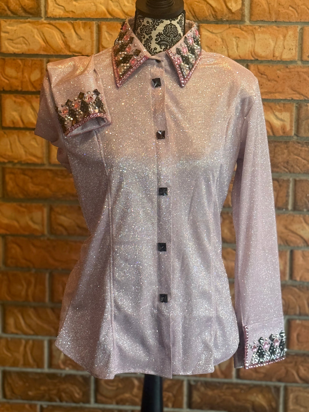 Bling Show Shirt - Ultra Bling Ice Pink