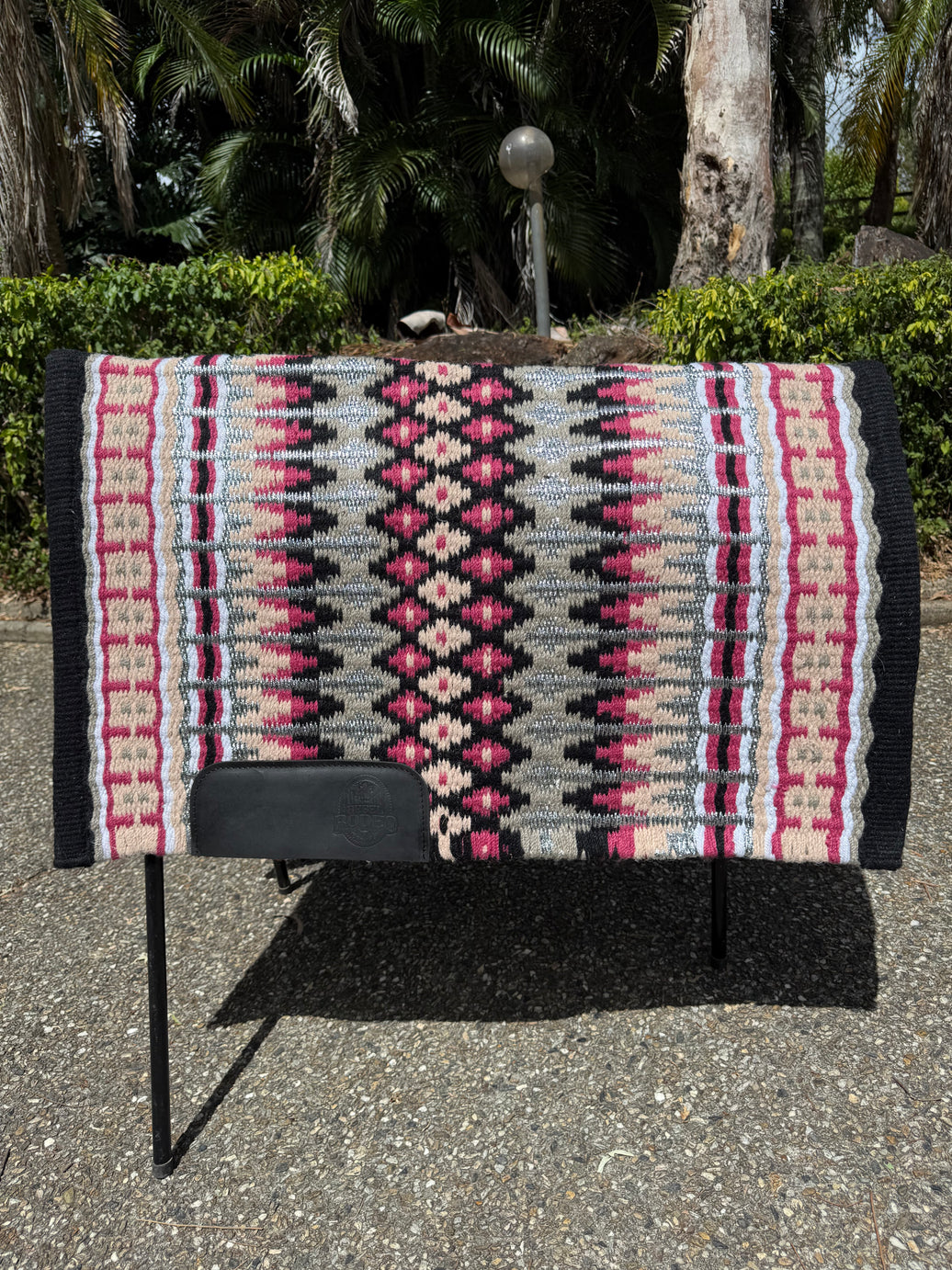 Pink &  Grey  Metallic - Show Pad