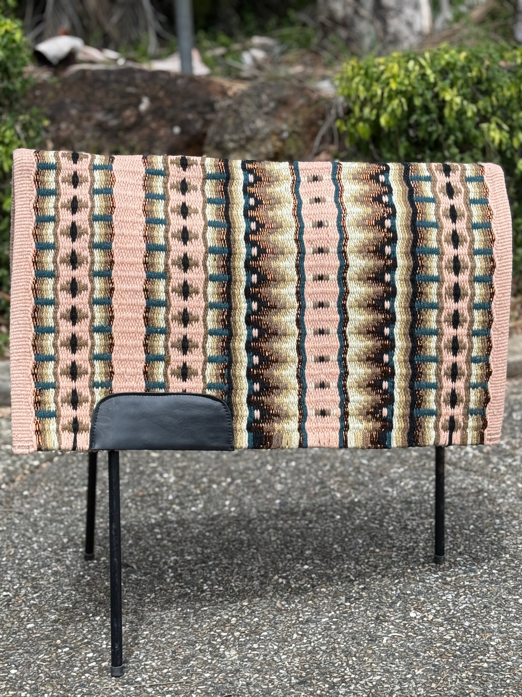 Pink Ocean Blue & Metallic Bronze - Show Pad