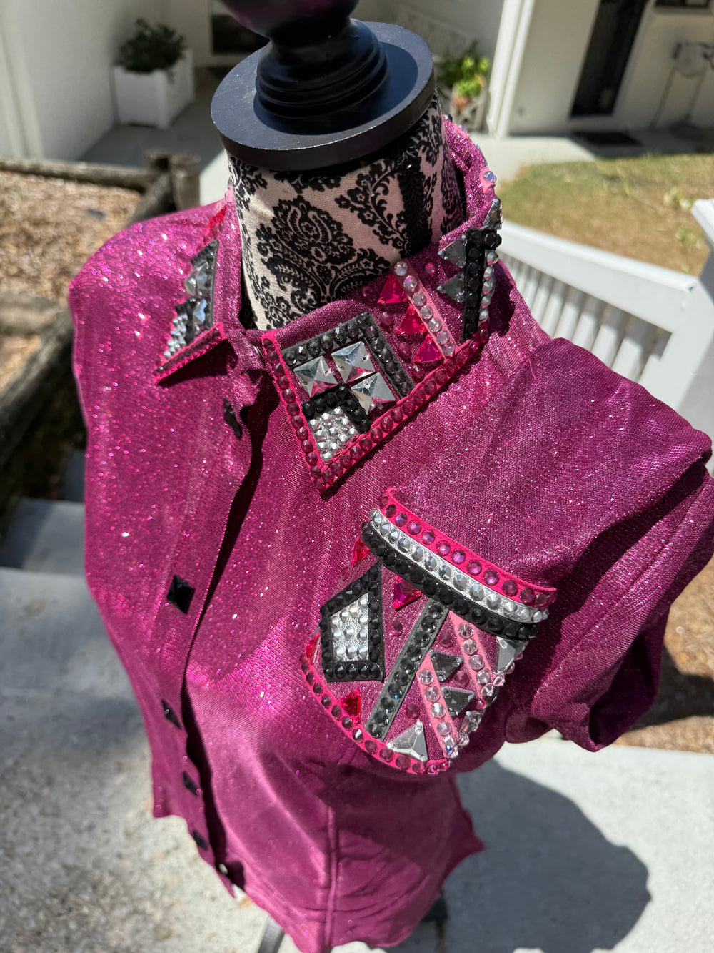 Hot Pink Ultra Bling - Show Shirt