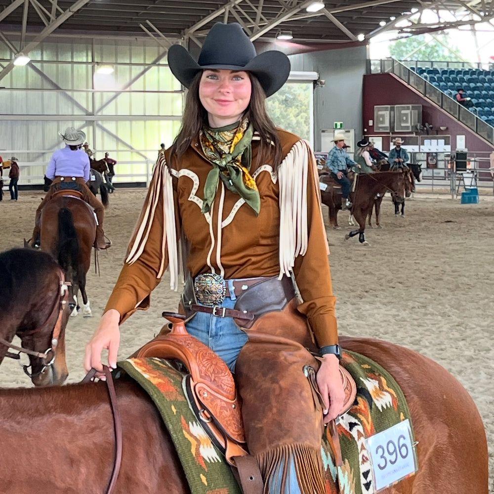 Ranch Show Shirt - Tassel Brown