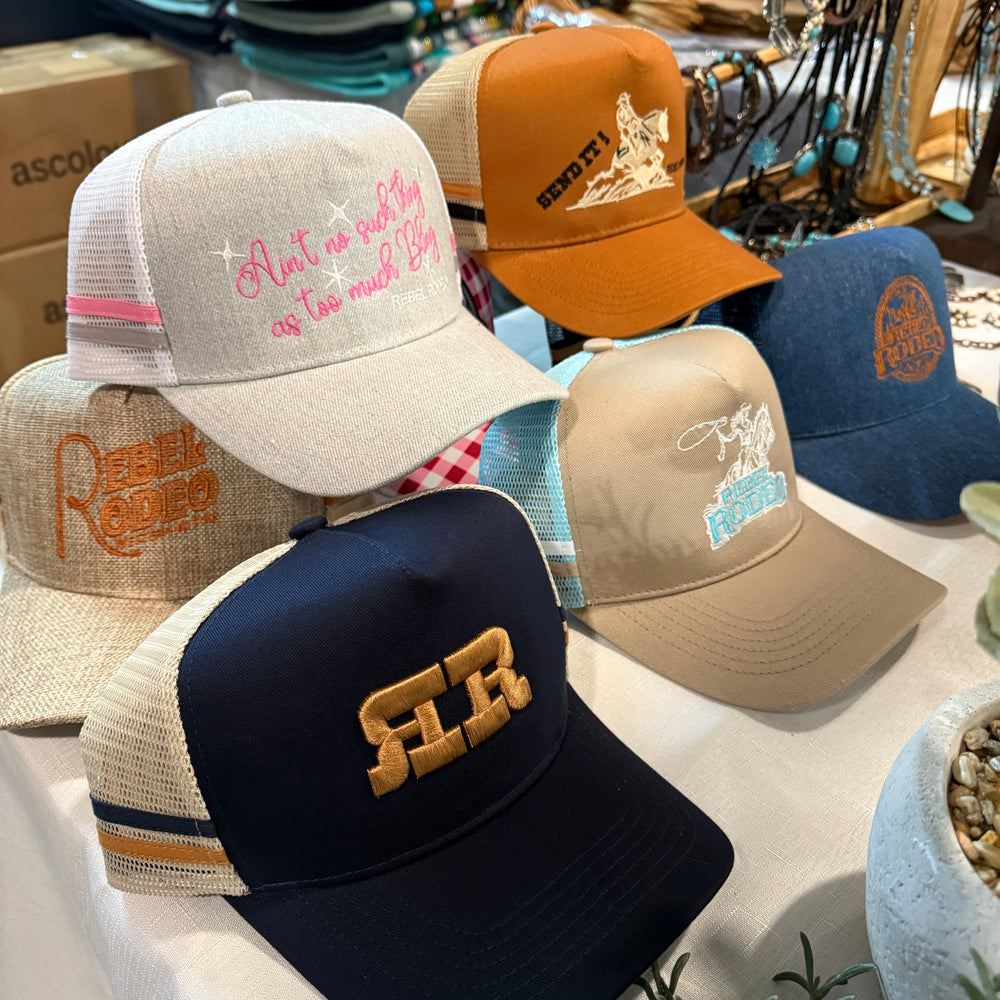 RR Trucker Caps - Rust Reiner