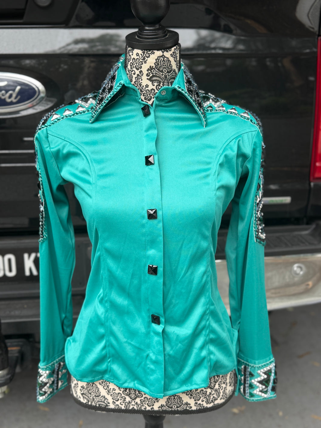 Bling Show Shirt - Turquoise