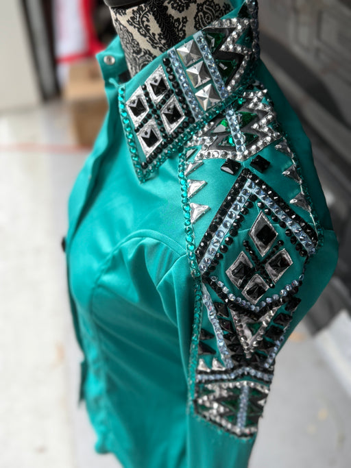 Bling Show Shirt - Turquoise