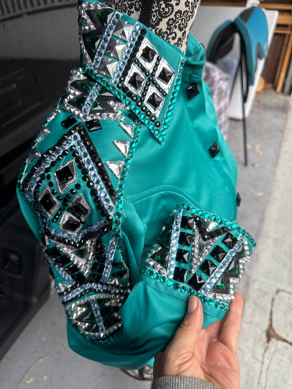 Bling Show Shirt - Turquoise