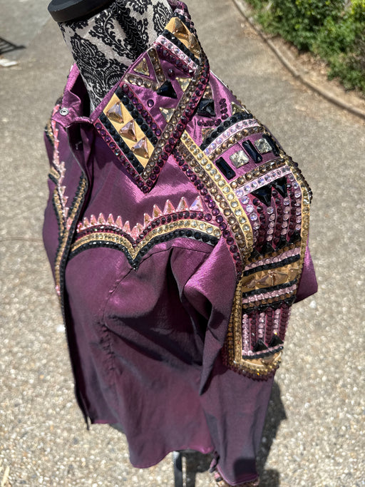 Bling Show Shirt - Show Stopper Wine