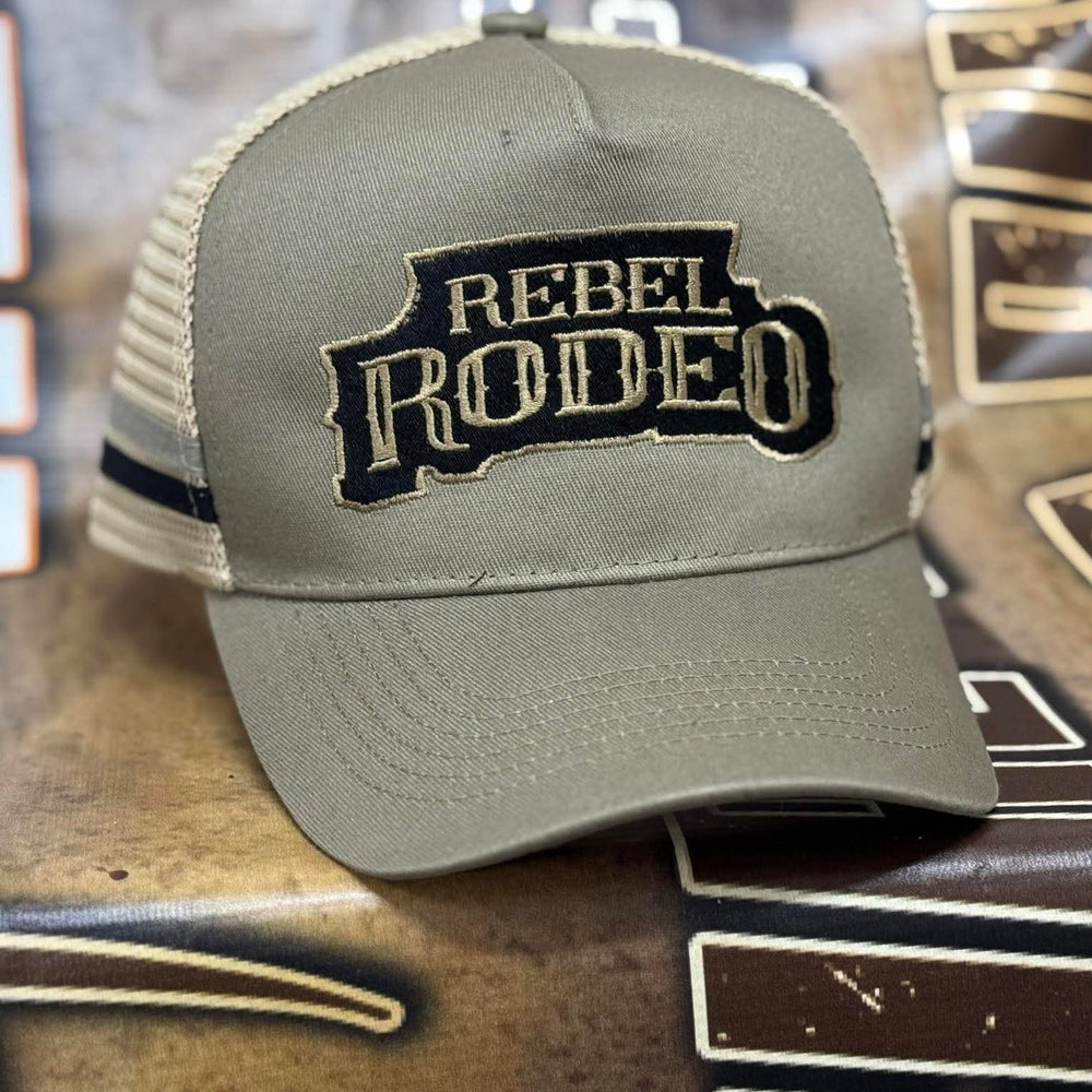 RR Trucker Cap - Signature Light Khaki